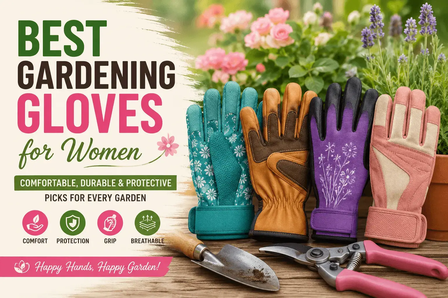 Best Gardening Gloves for Women