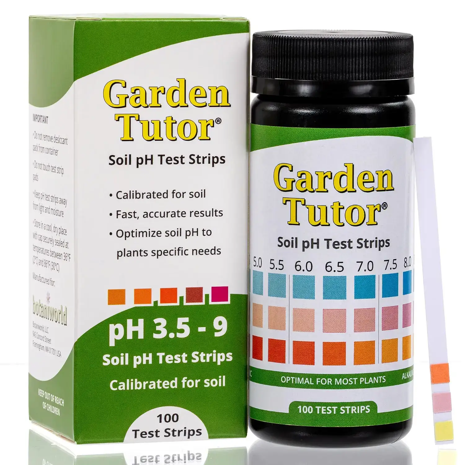 Garden Tutor Soil pH Test Strips — Best Budget pH Tester