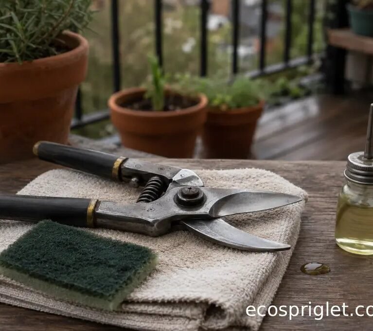 how to sharpen pruners at home