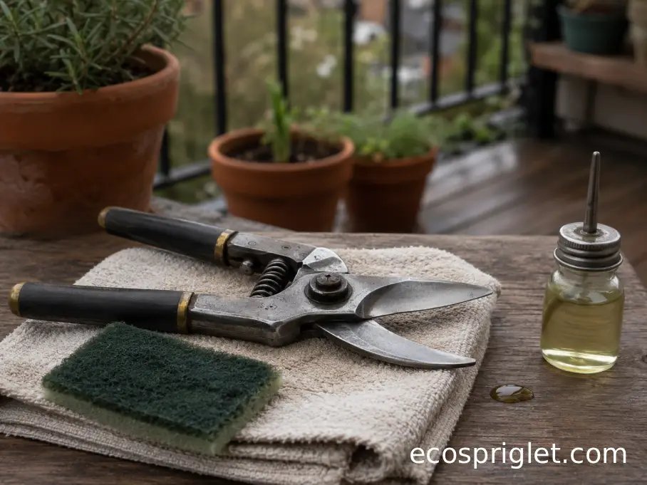 how to sharpen pruners at home
