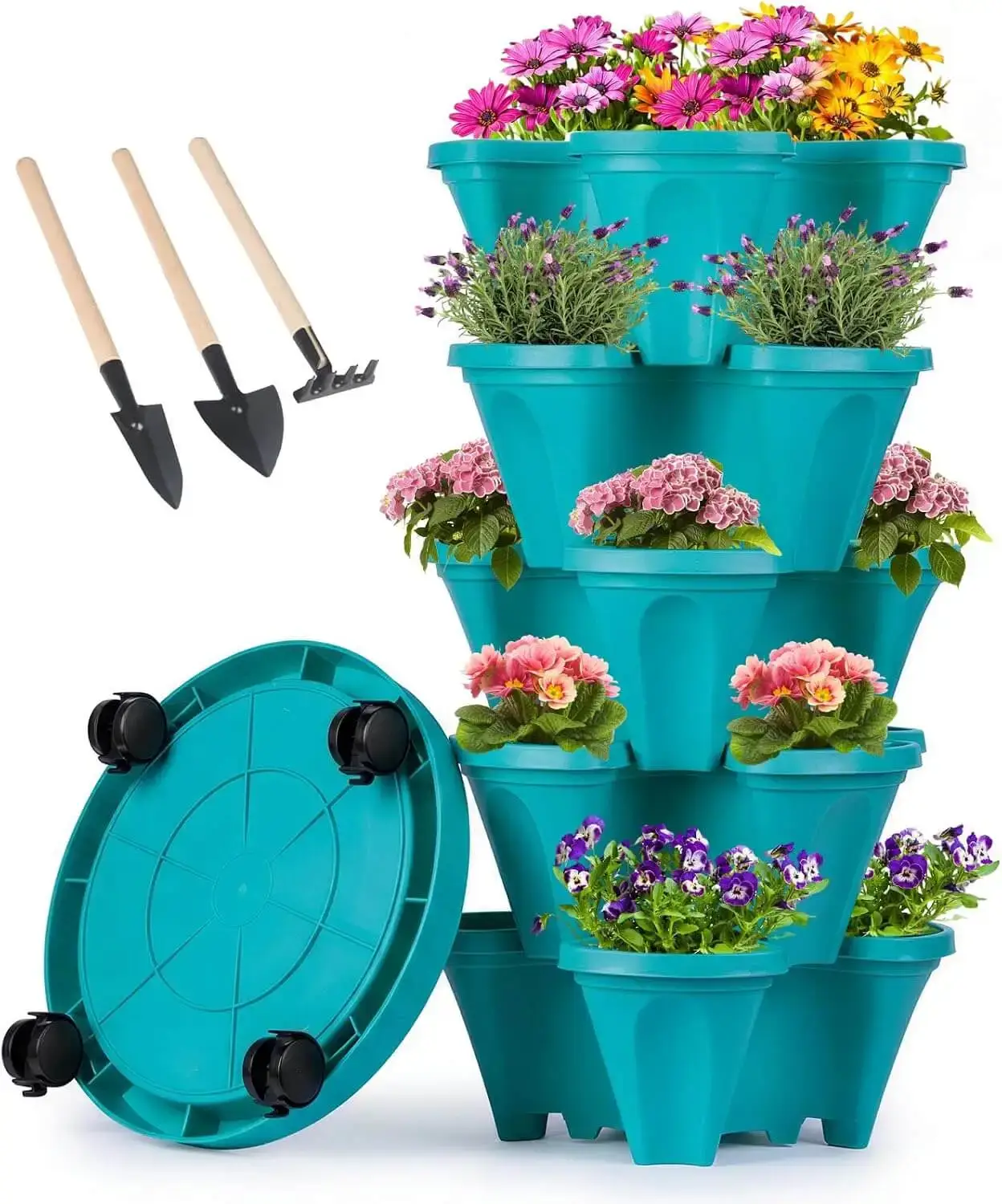 Vertical Self-Watering Planter Tower