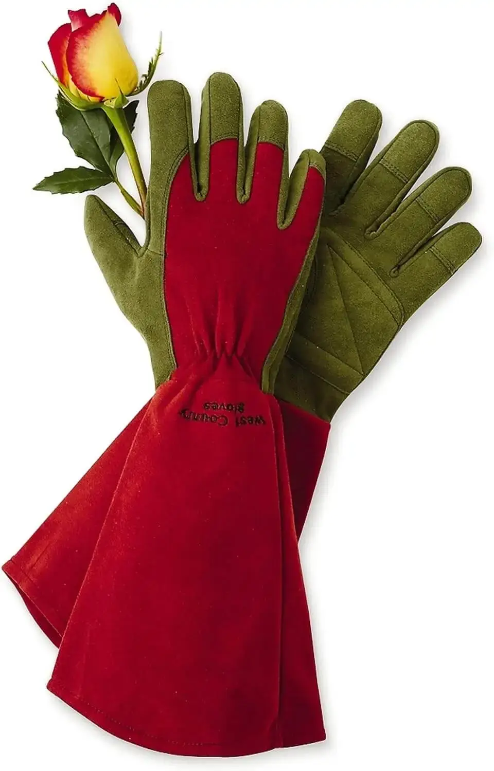 West Chester Gauntlet Rose Gardening Gloves