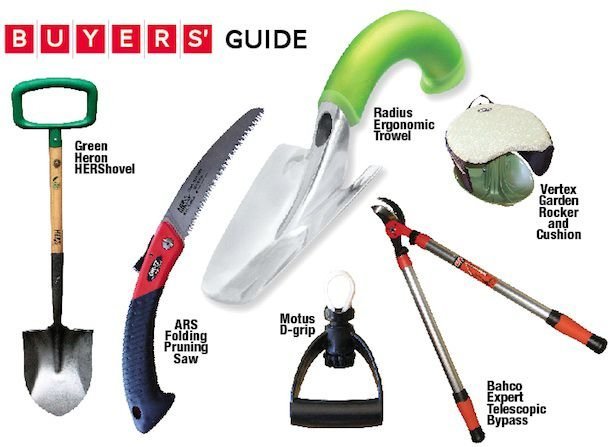 ergonomic garden hoe